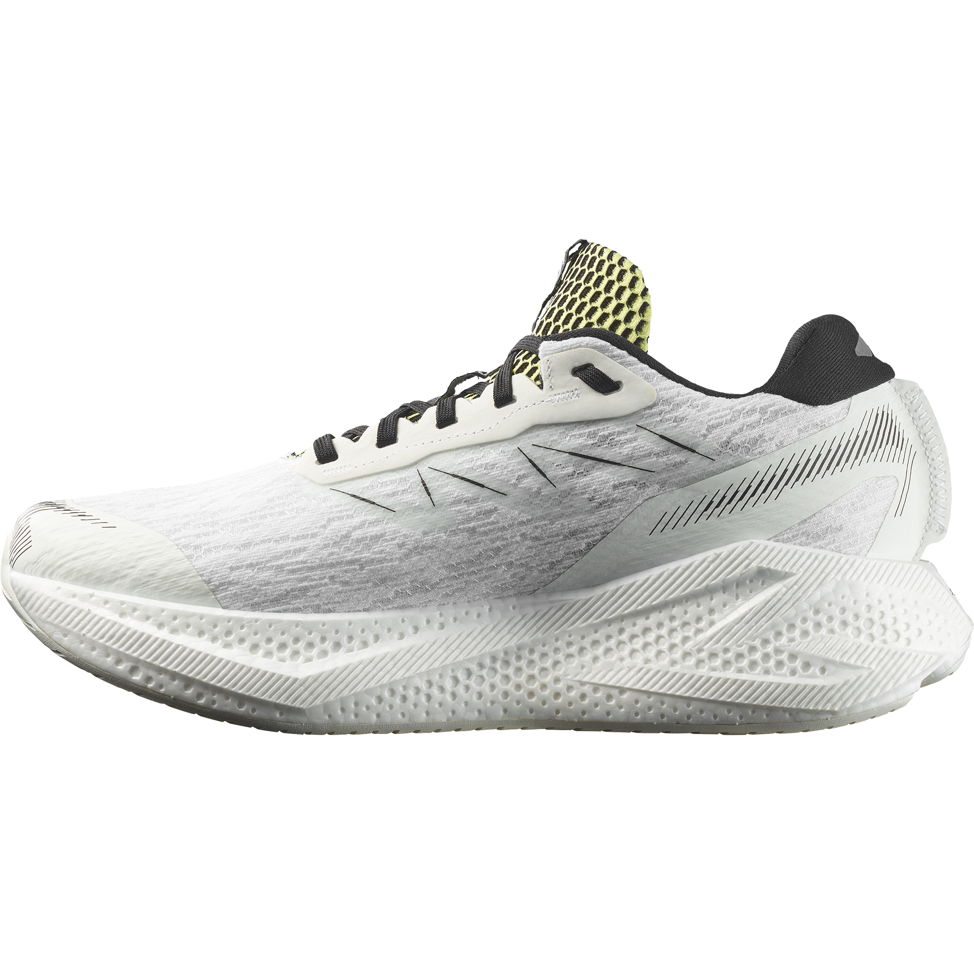 AERO GLIDE 4 White / Sunny Lime / Black