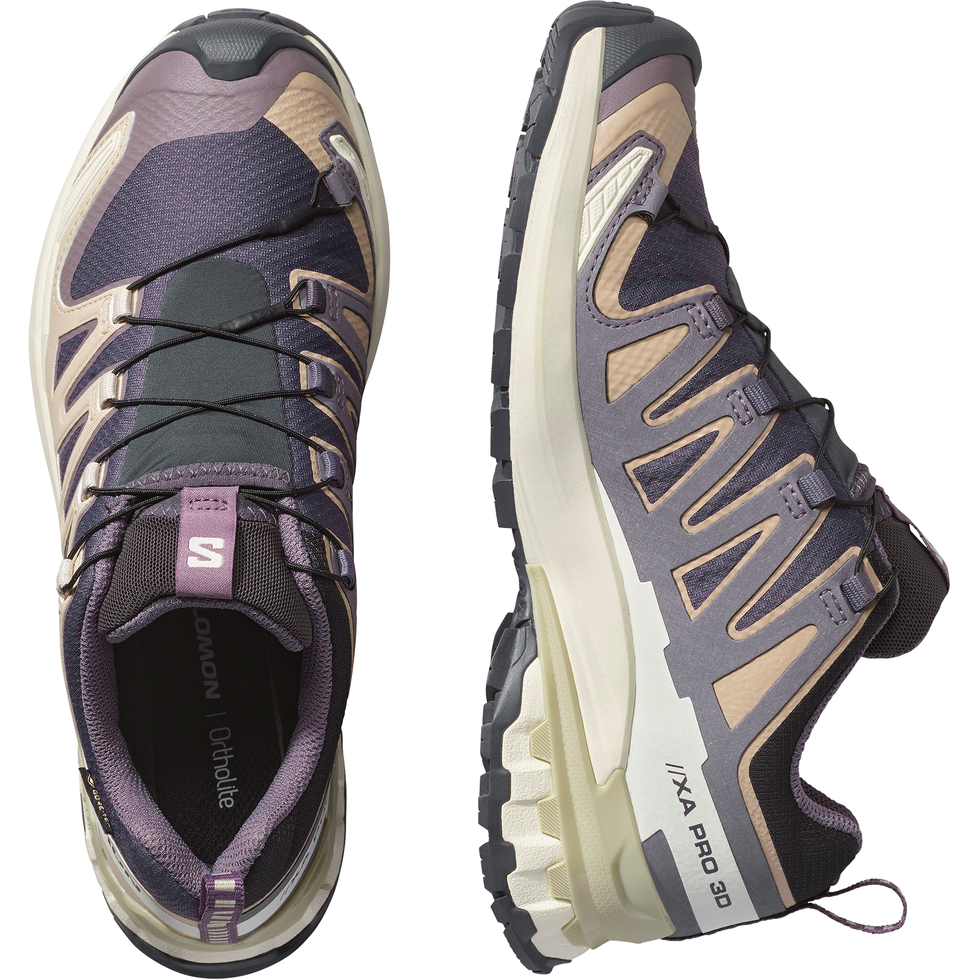 XA PRO 3D V9 GORE-TEX Nine Iron / Oxford Tan / Alfalfa