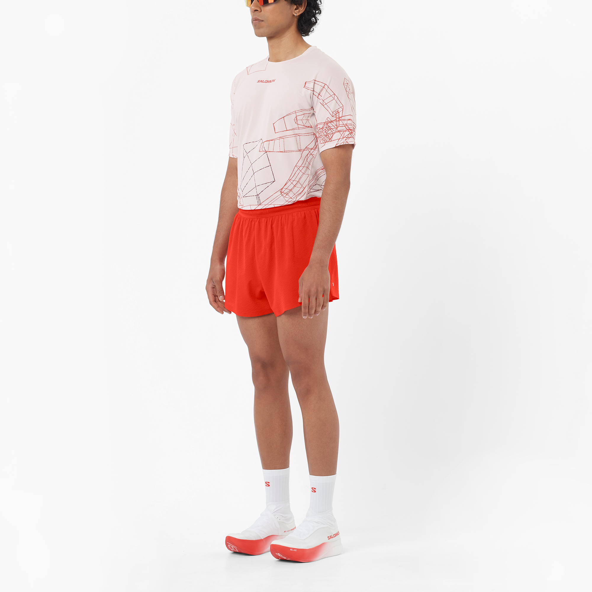 S/LAB PHANTASM 3 White / White / Fiery Red