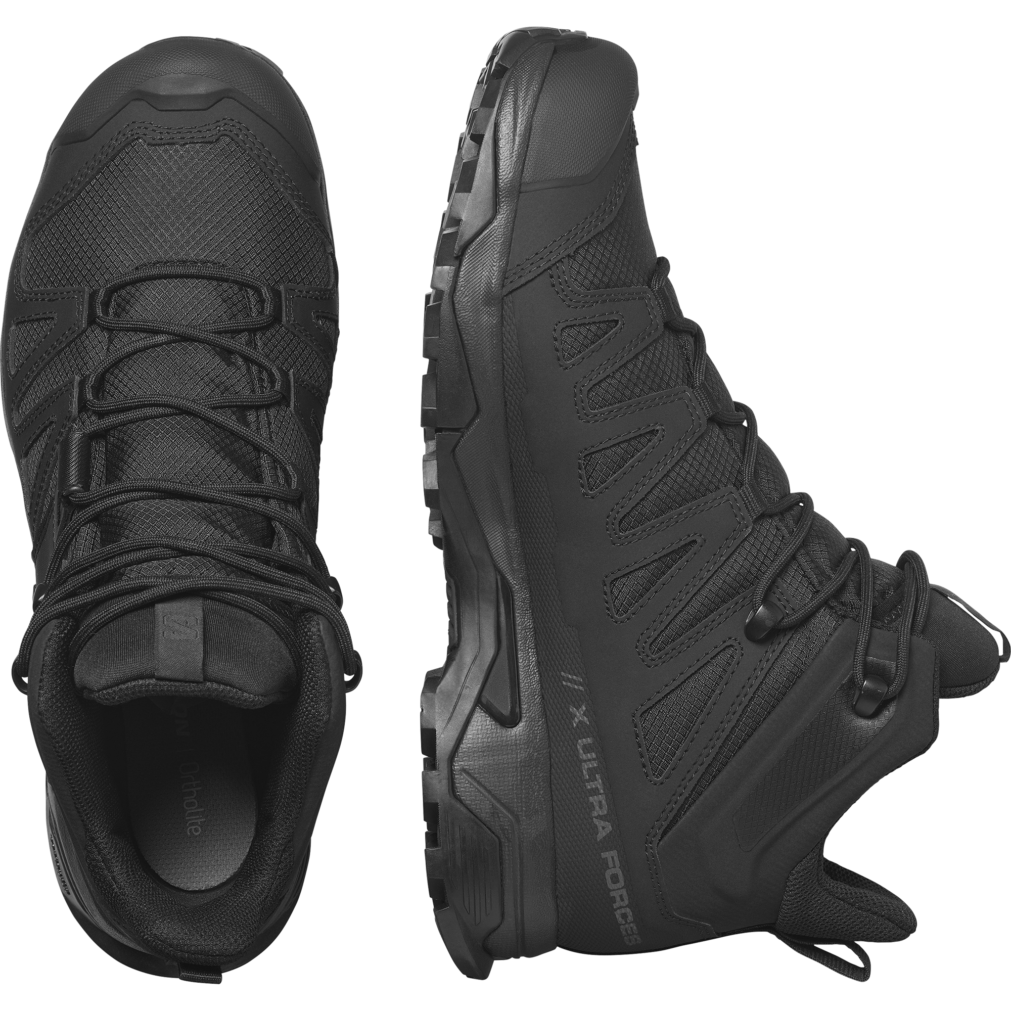 X ULTRA FORCES MID Black / Black / Wolf