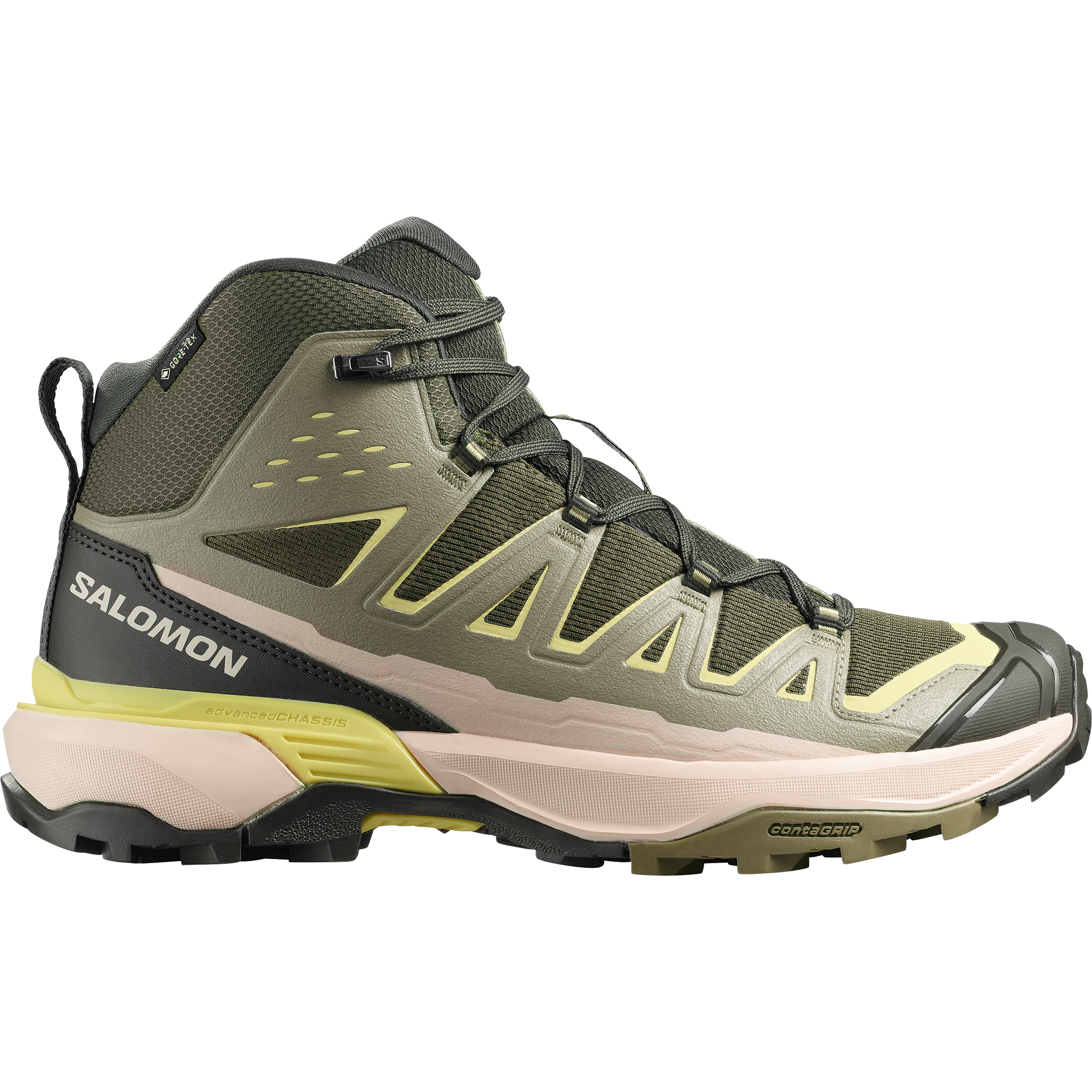 X ULTRA 360 EDGE MID GORE-TEX Olive Night / Aloe / Endive