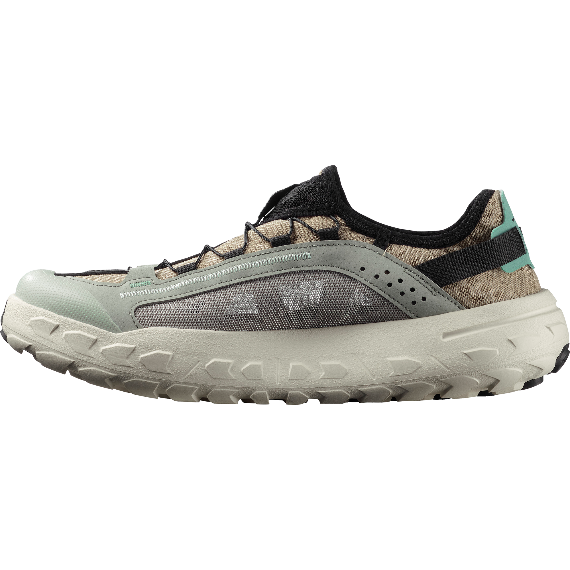 SOLAMPHIBIAN Desert Tan / Wrought Iron / Clearly Aqua