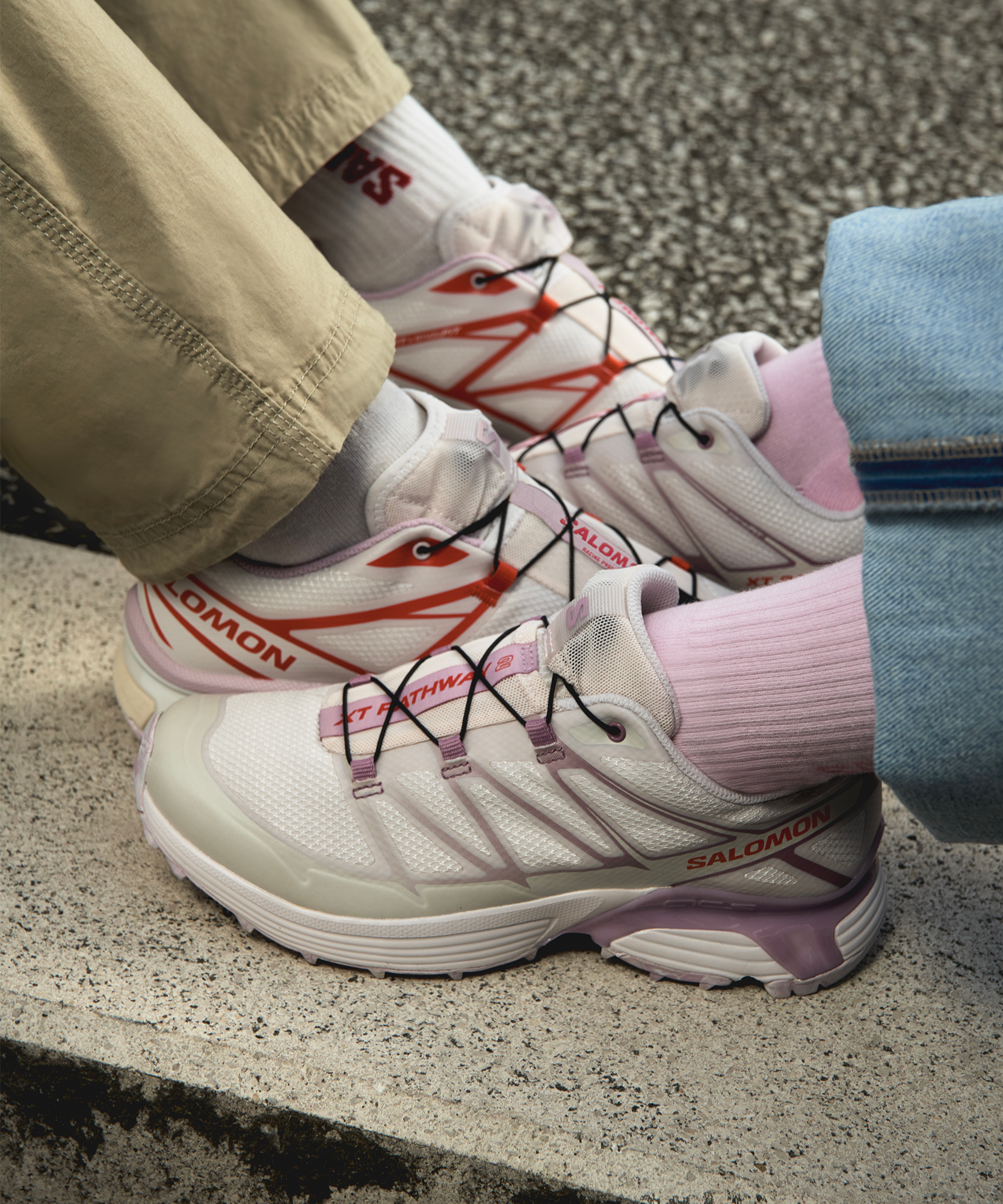 XT-PATHWAY 2 NOSTALGIA Lilac Ash / Fiesta / Dawn Pink