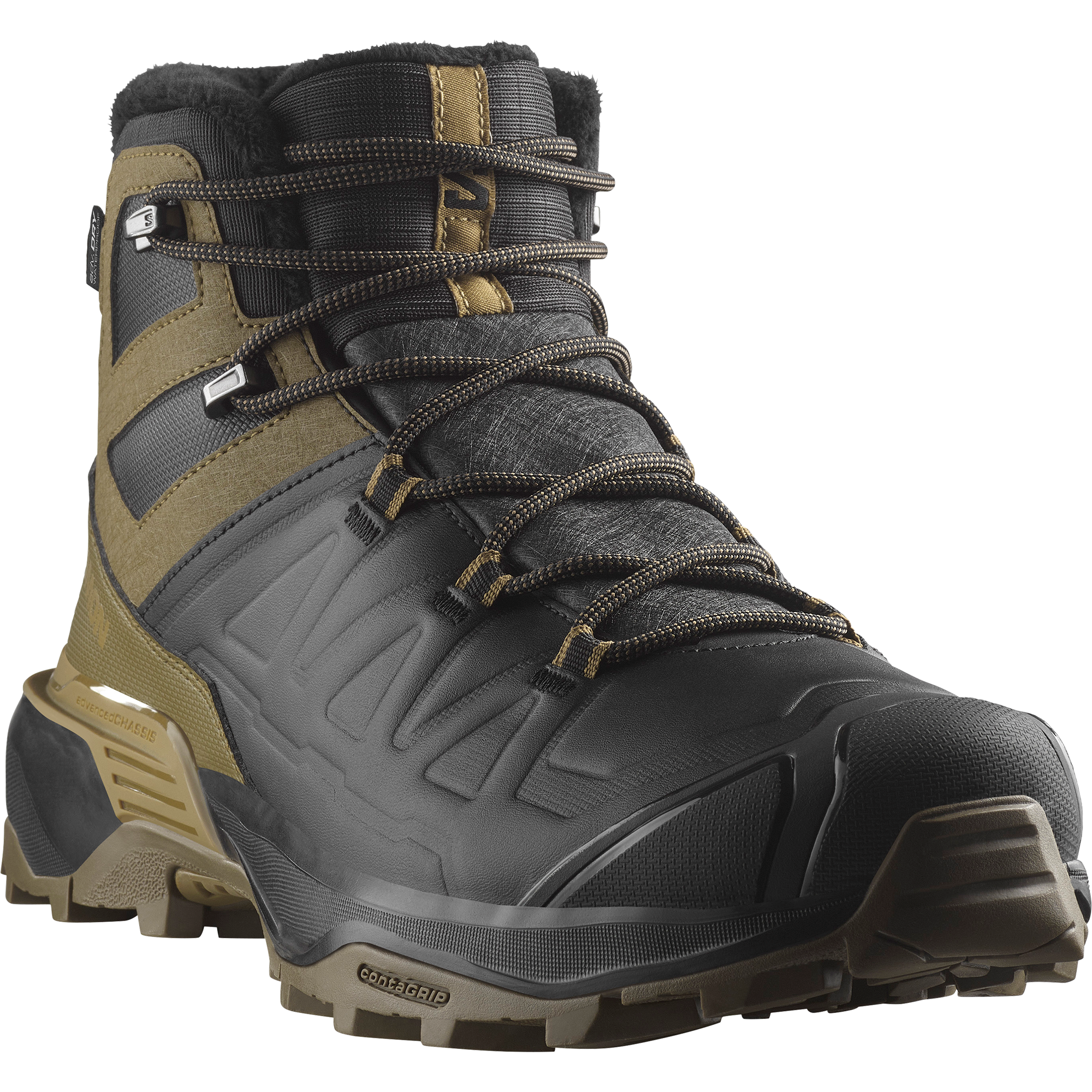 X ULTRA SNOWPILOT WATERPROOF Black / Military Olive / Gothic Olive