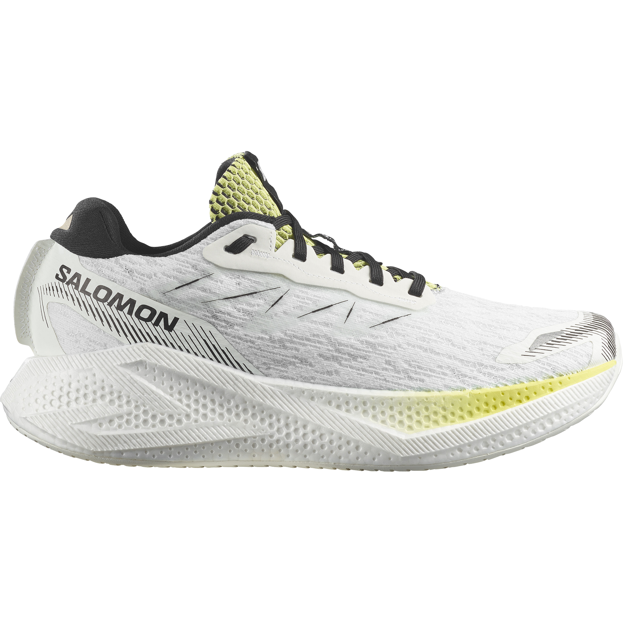 AERO GLIDE 4 White / Sunny Lime / Black