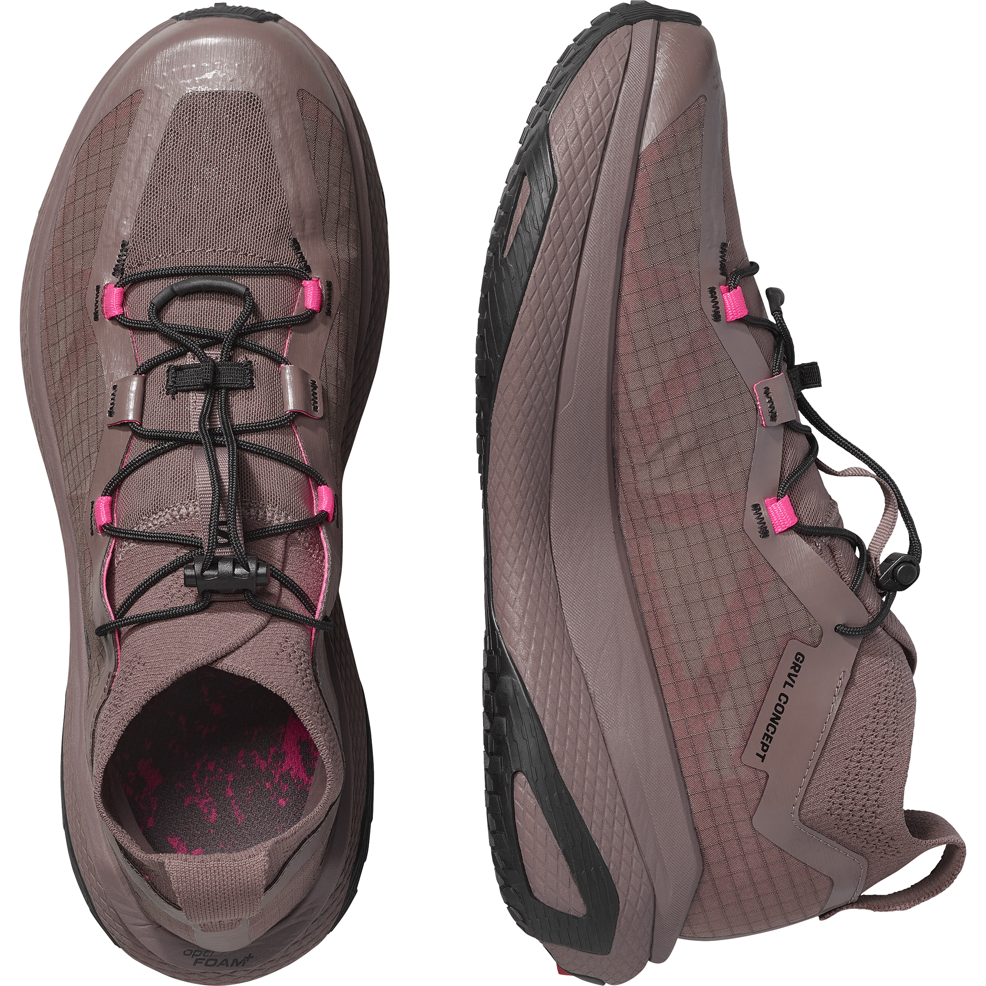 GRVL CONCEPT Iron / Black / Knockout Pink