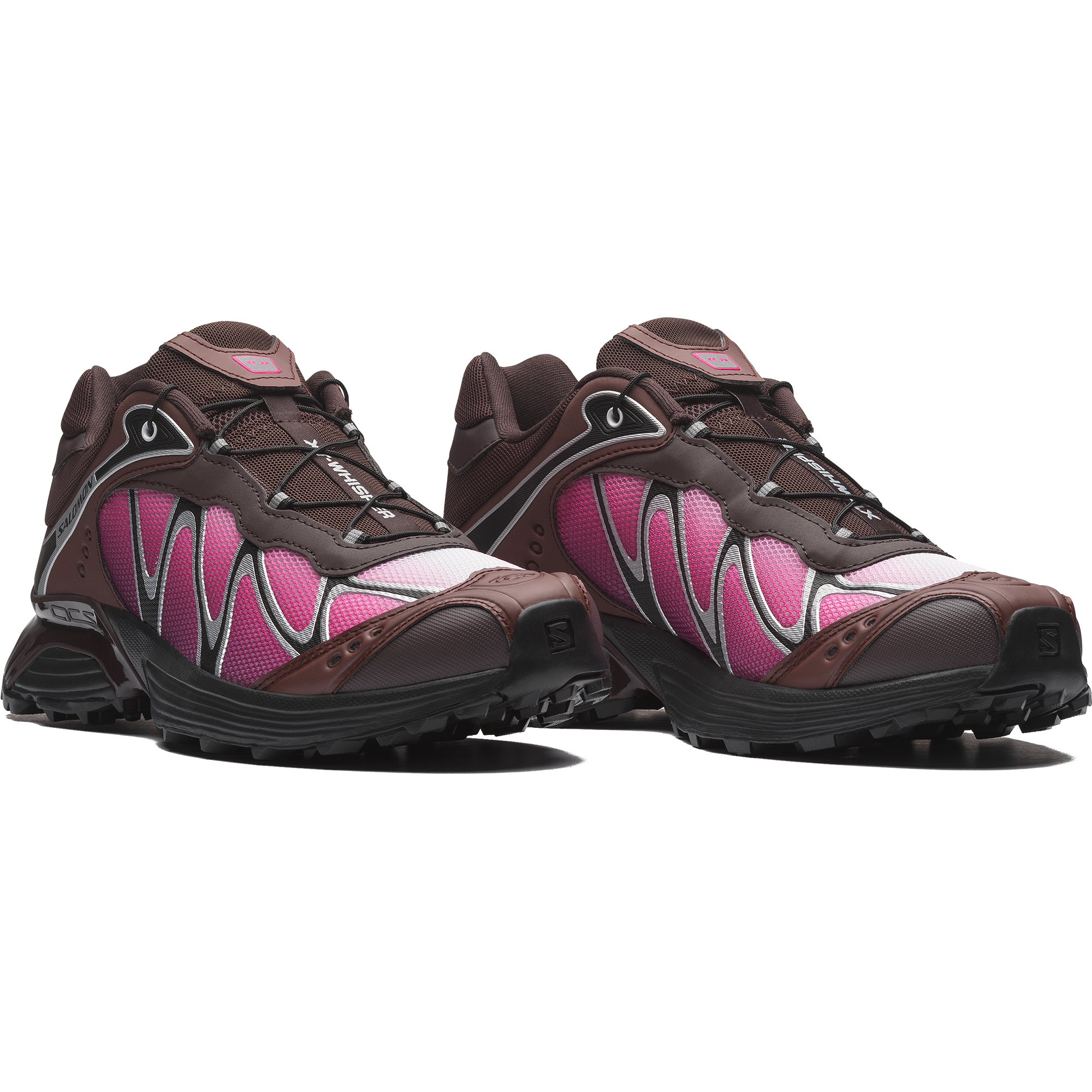XT-WHISPER Black / Bitter Chocolate / Pink Yarrow