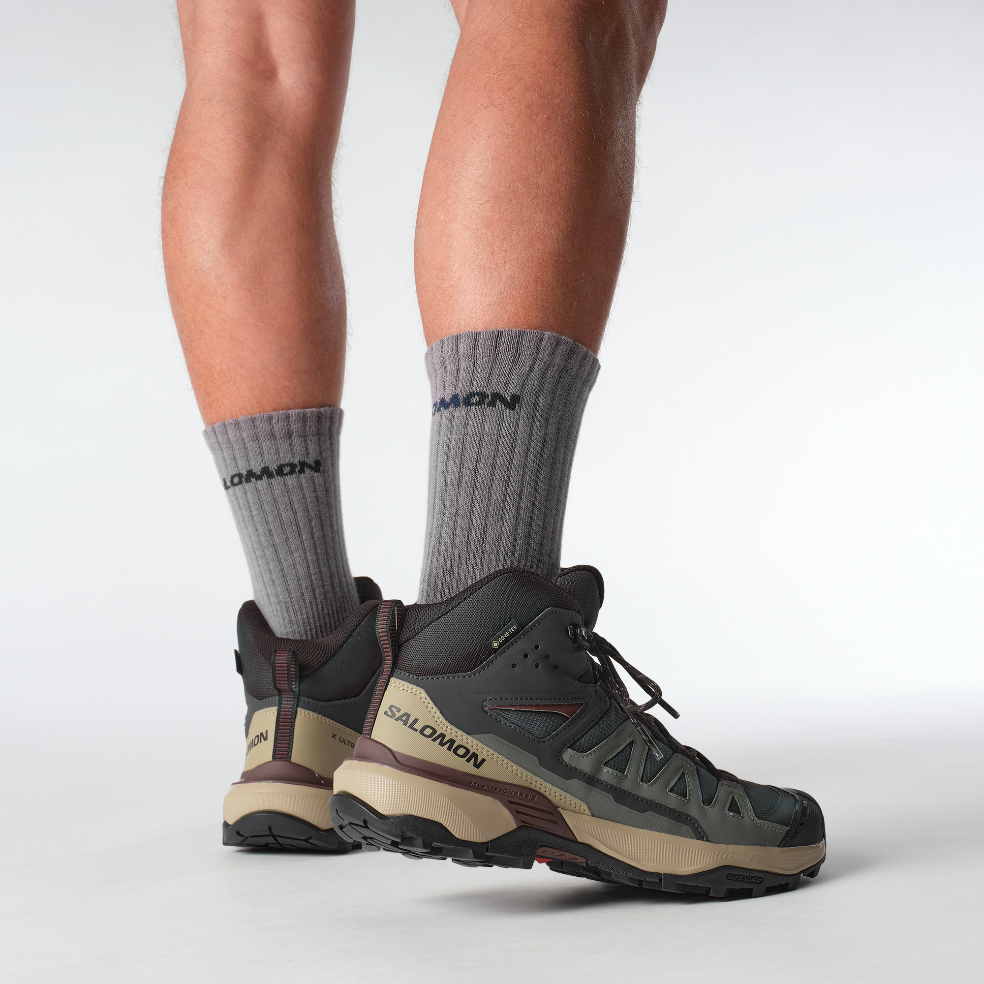 X ULTRA 360 MID GORE-TEX Phantom / Desert Tan / Rum Raisin