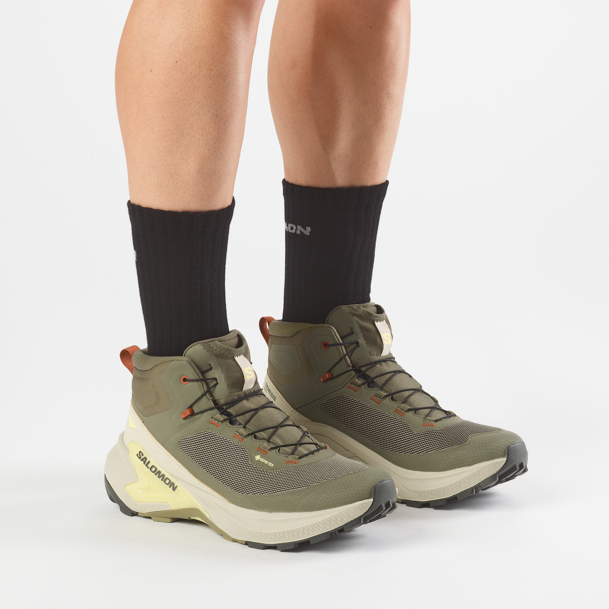 GENESIS MID GORE TEX Olive Night / Peat / Eucalyptus