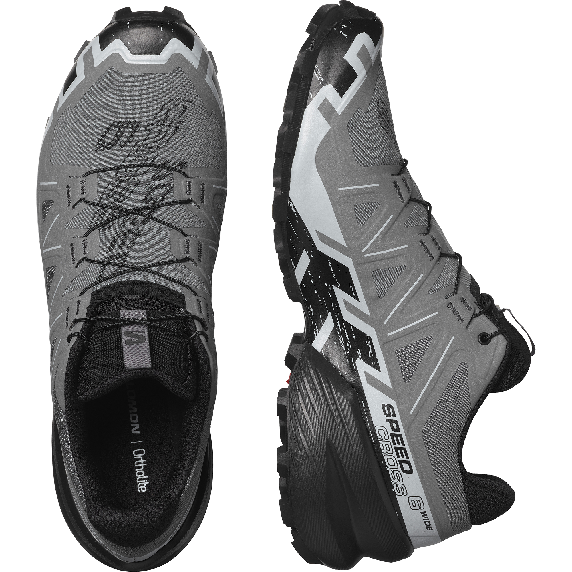 SPEEDCROSS 6 WIDE Quiet Shade / Black / Pearl Blue