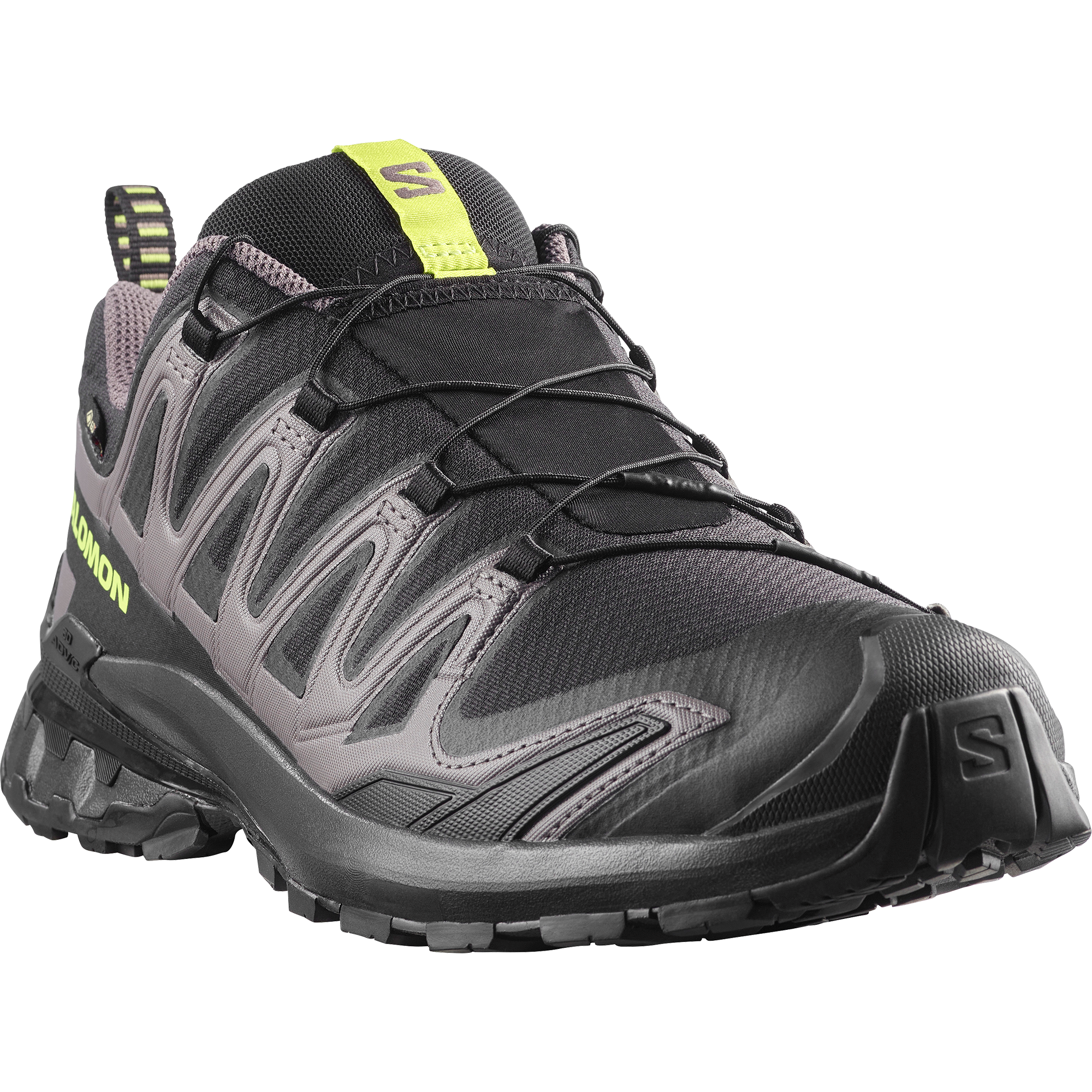 XA PRO 3D V9 GORE-TEX Black / Dark Gull Gray / Acid Lime
