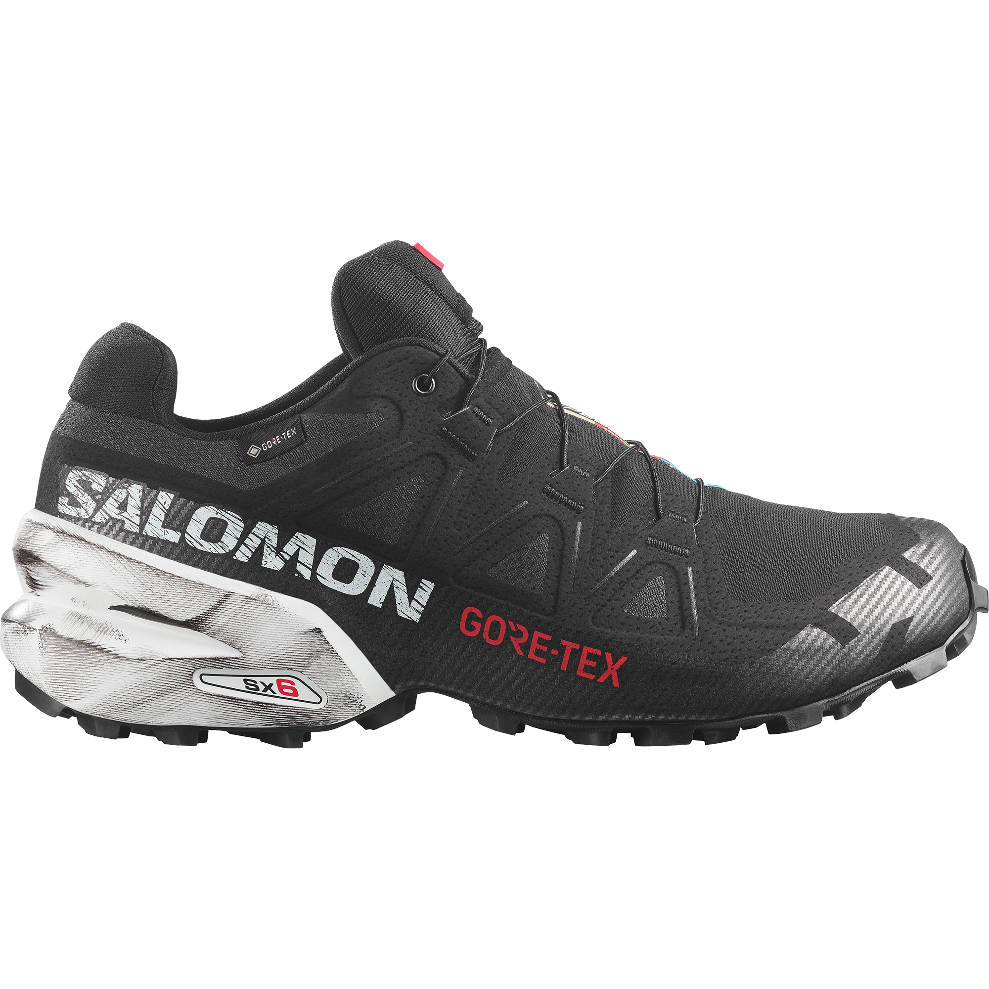 SPEEDCROSS 6 GORE-TEX 20 YEARS Black / White / Fiery Red