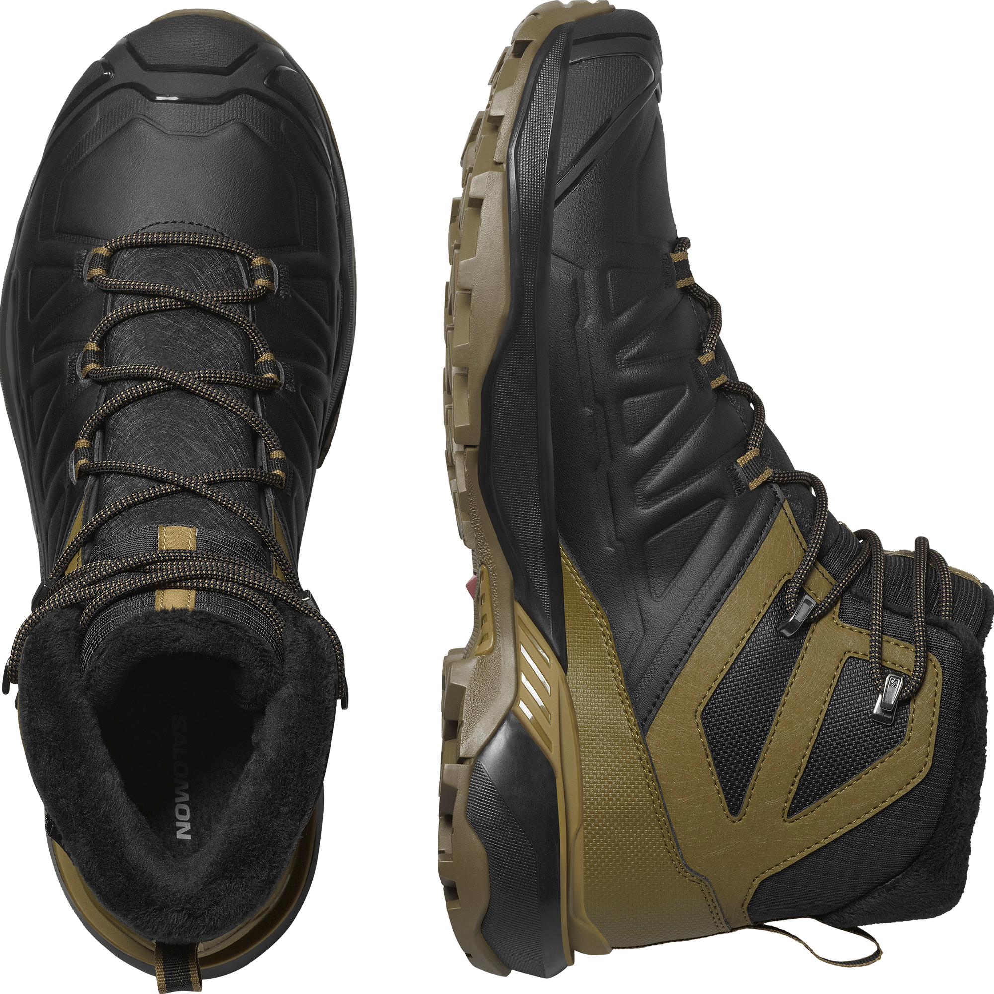 X ULTRA SNOWPILOT WATERPROOF Black / Military Olive / Gothic Olive