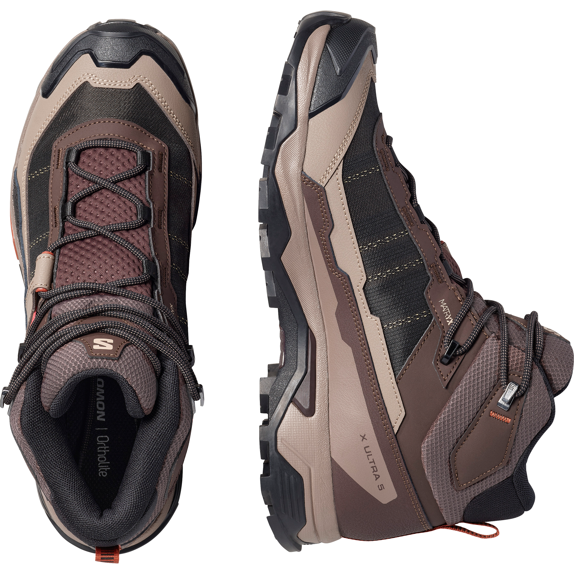 X ULTRA 5 MID GORE-TEX Black Coffee / Walnut / Arabian Spice