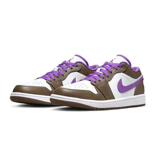 Air Jordan 1 Low Purple Mocha 'Palomino'