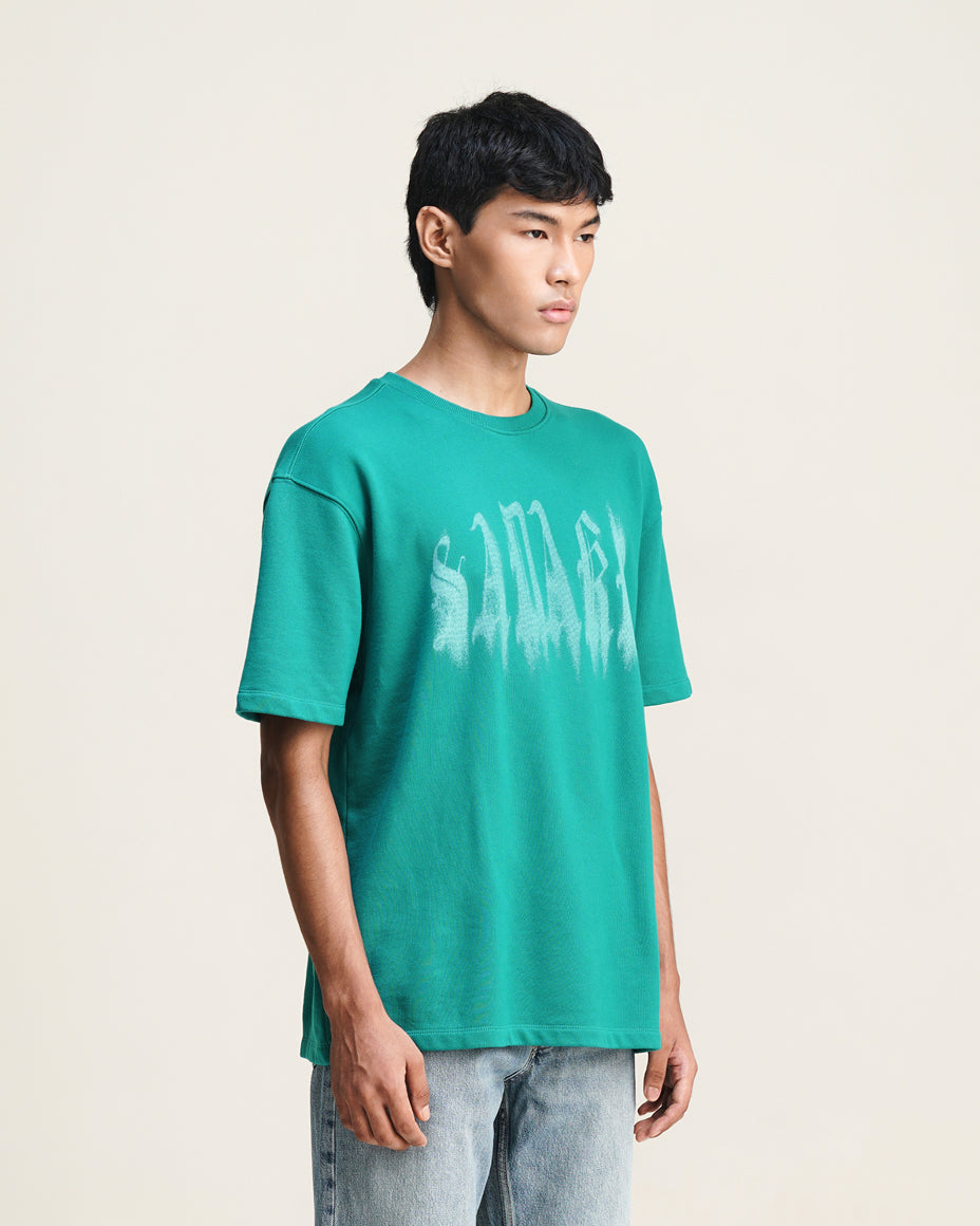 Flame - Green graphic t-shirt