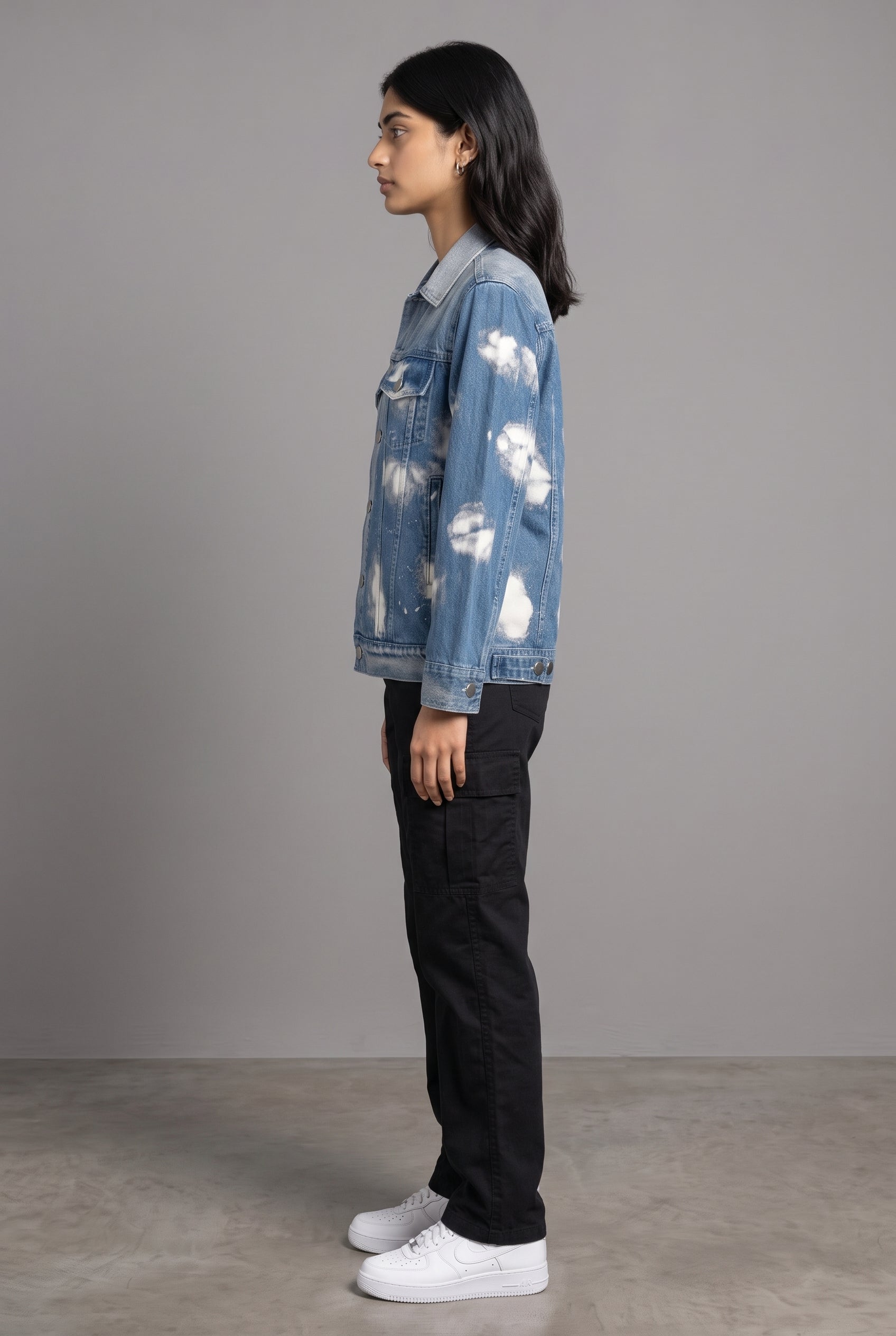 BLUE CLOUD DENIM WOMEN'S JACKET