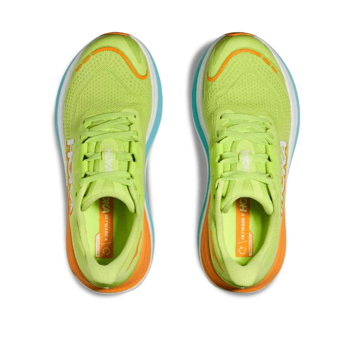 Hoka Skyward X Lettuce Cloudless