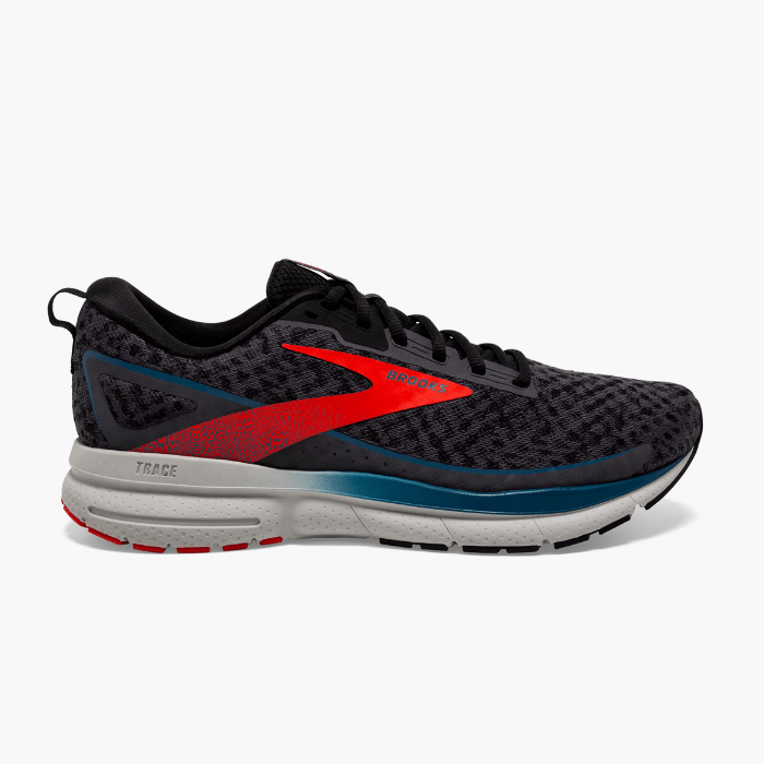 Brooks Running Trace 3 Blackened Pearl/Red/Blue