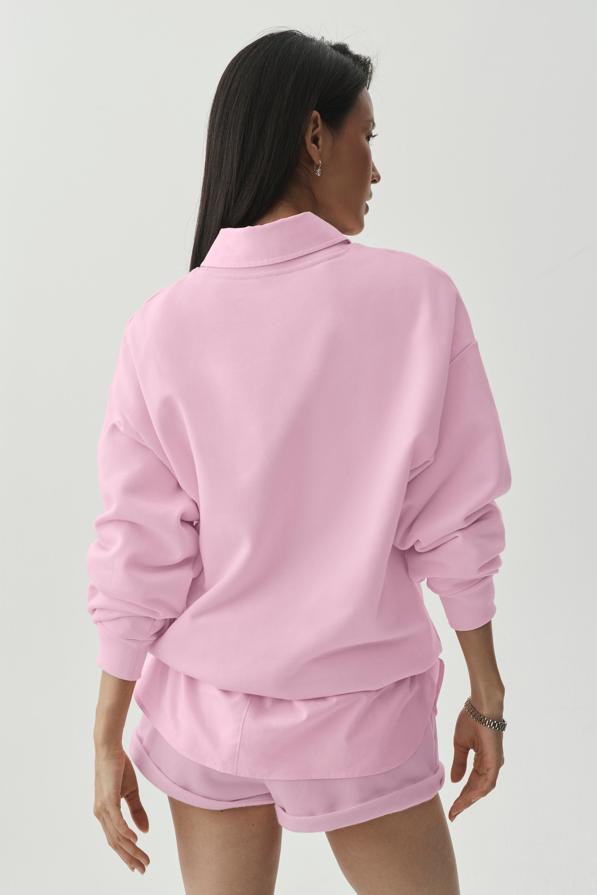 Accolade Crew Neck Pullover - Pink Marshmallow