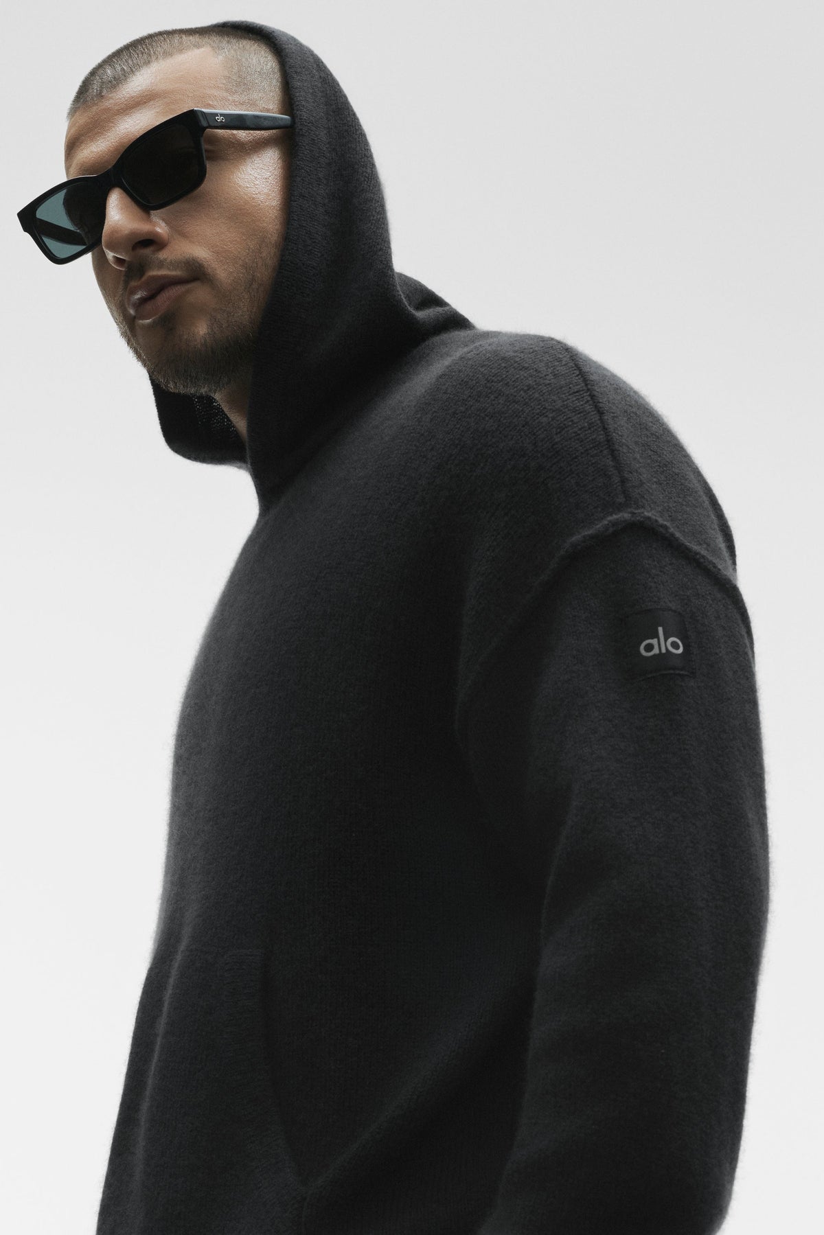 Alo Yoga Wool Cashmere New Class Hoodie - Black