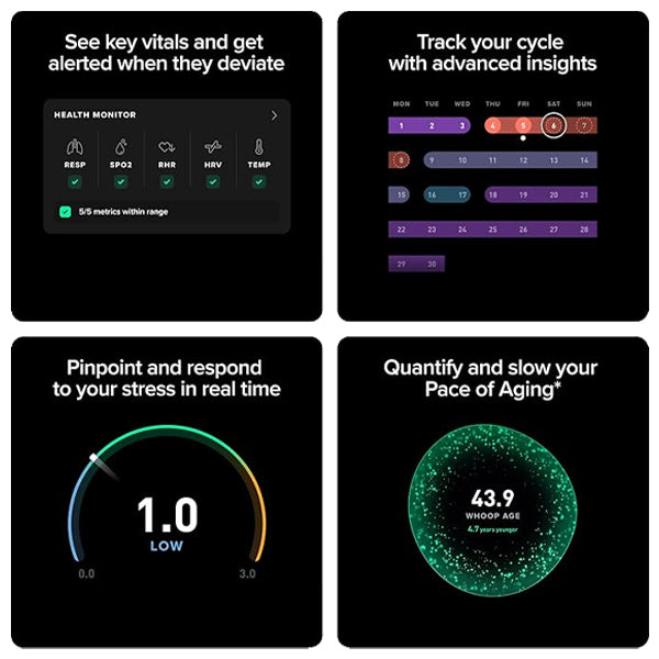 Whoop 5.0 Band (12 Month PEAK Subscription Included)