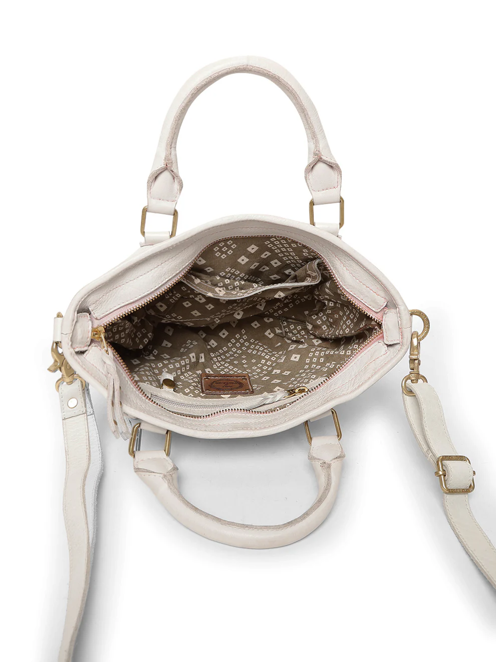 Floral Bliss: L.Green Leather Mini Tote bag with Flower Embroidery