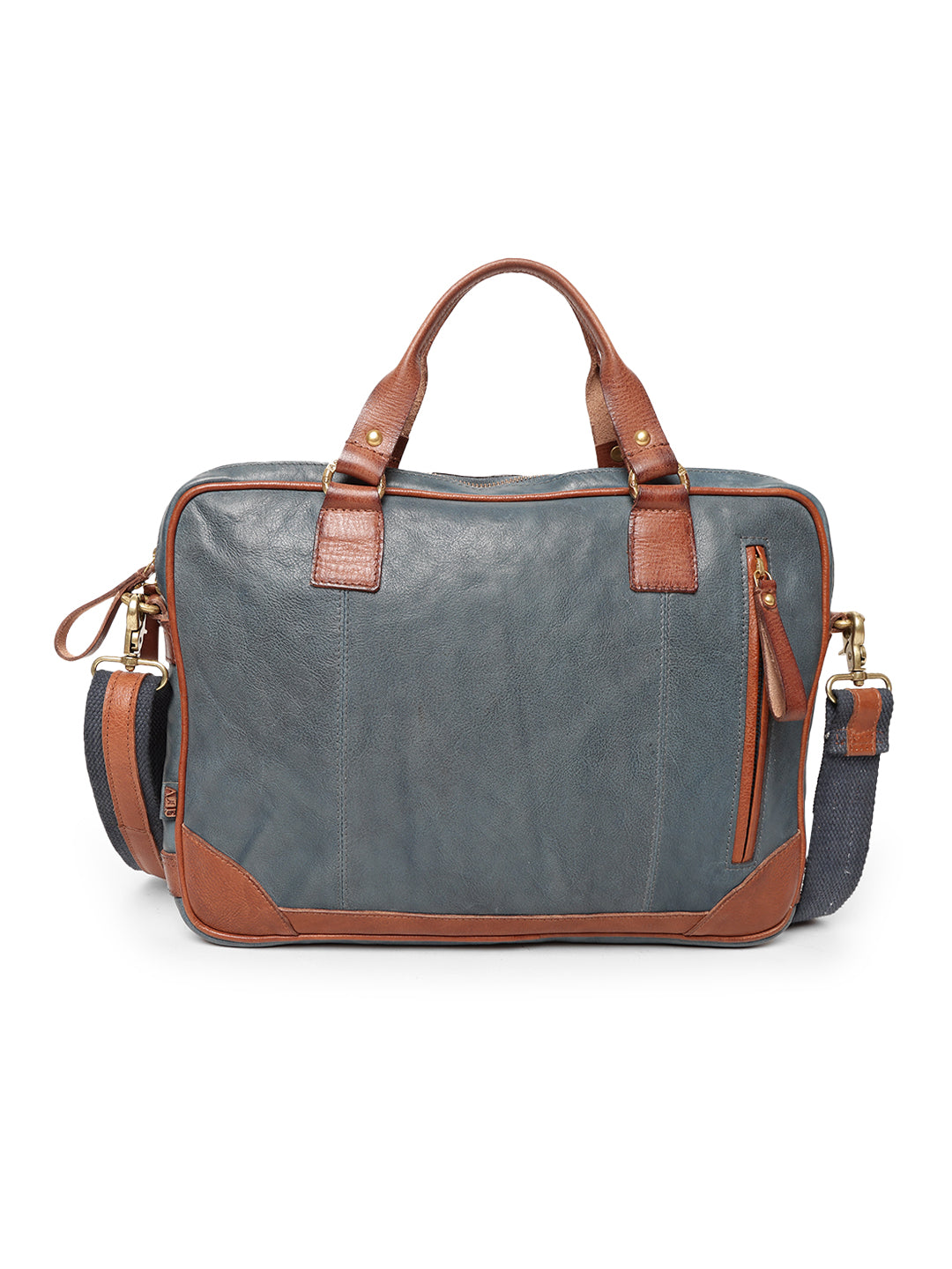 Winger : Real Leather Laptop Bag by Art N Vintage
