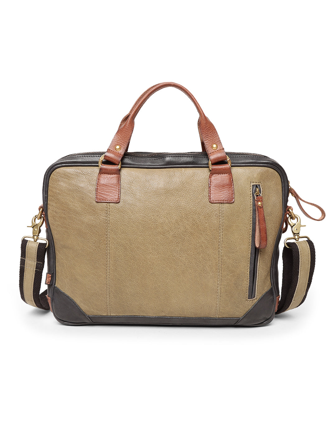 Winger : Real Leather Laptop Bag by Art N Vintage
