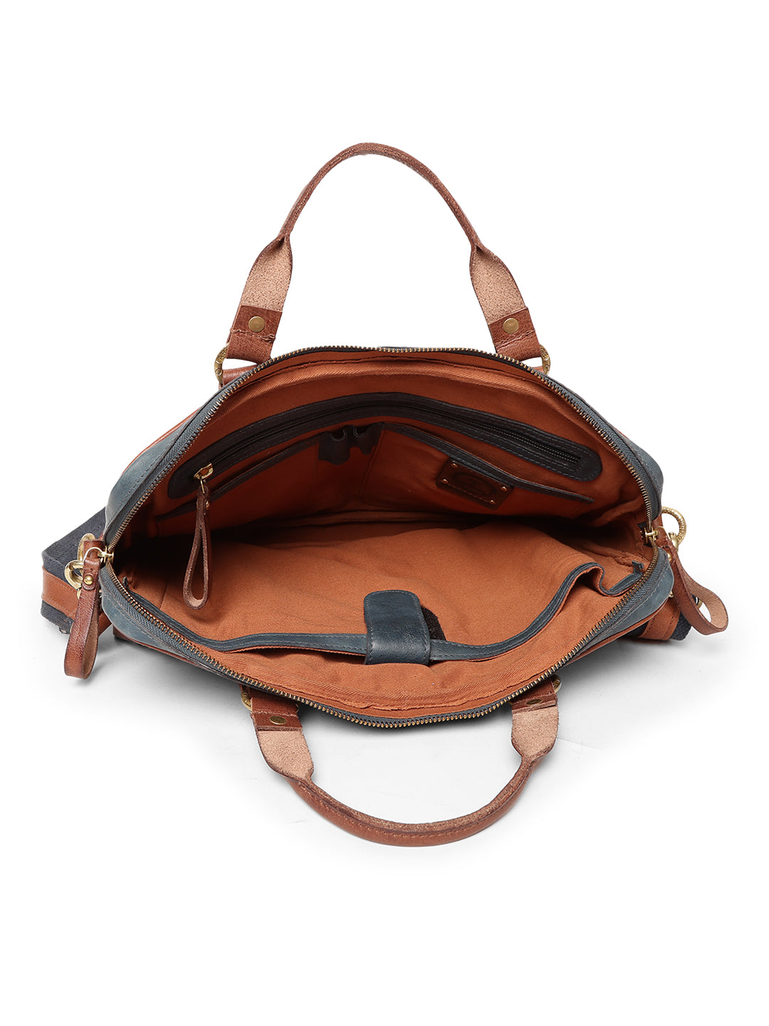 Winger : Real Leather Laptop Bag by Art N Vintage