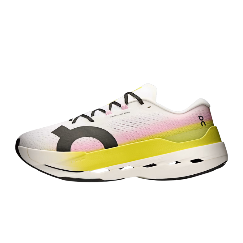 On Running Cloudboom Max Lime Raspberry