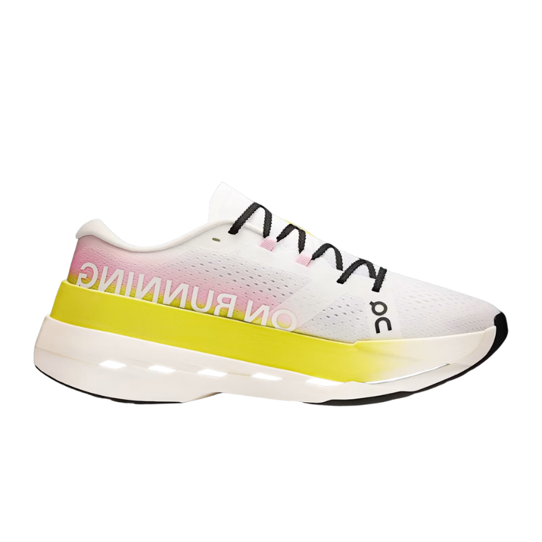 On Running Cloudboom Max Lime Raspberry