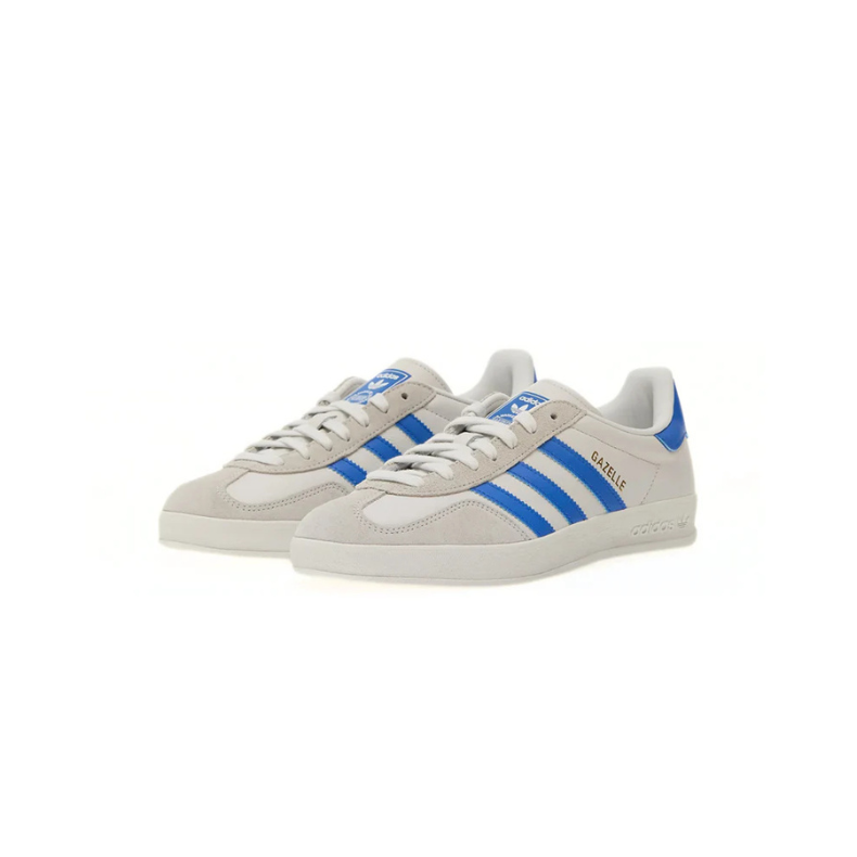 Adidas Gazelle Indoor Crystal White Blue Grey
