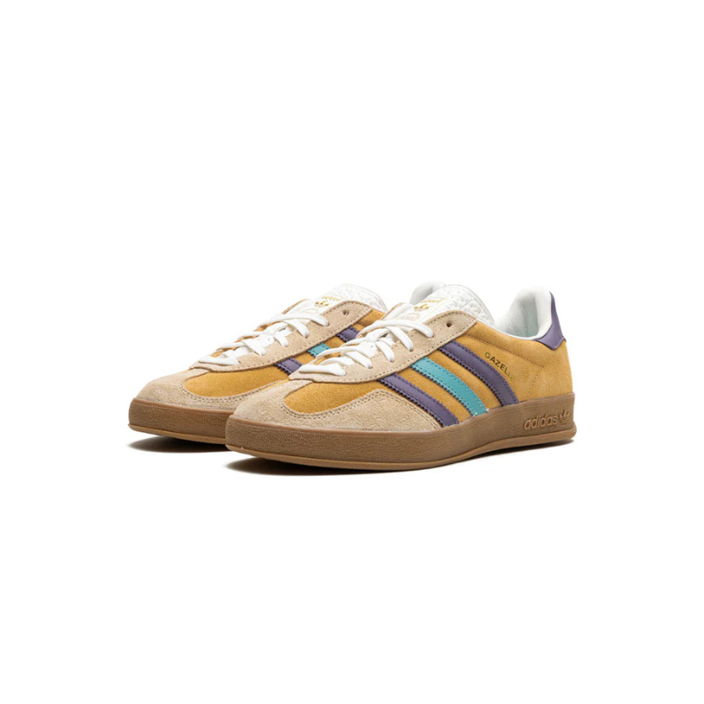 Adidas Gazelle Indoor Glow Orange Shadow Violet