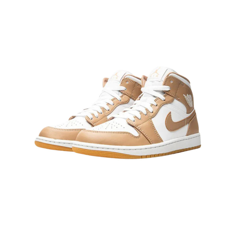 Air Jordan 1 Mid Tan Gum