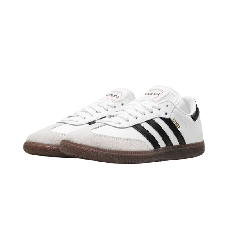 Adidas Samba Indoor Cloud White Core Black Vivid Red