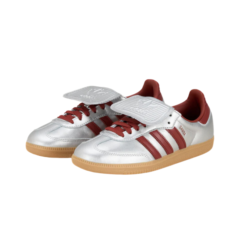 Adidas Samba LT Silver Metallic Ruby Gum (W)
