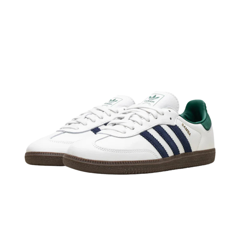 Adidas Samba OG Black White Collegiate Green