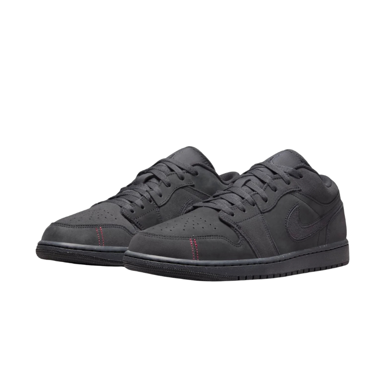 Air Jordan 1 Low SE Craft Dark Smoke Grey Varsity Red