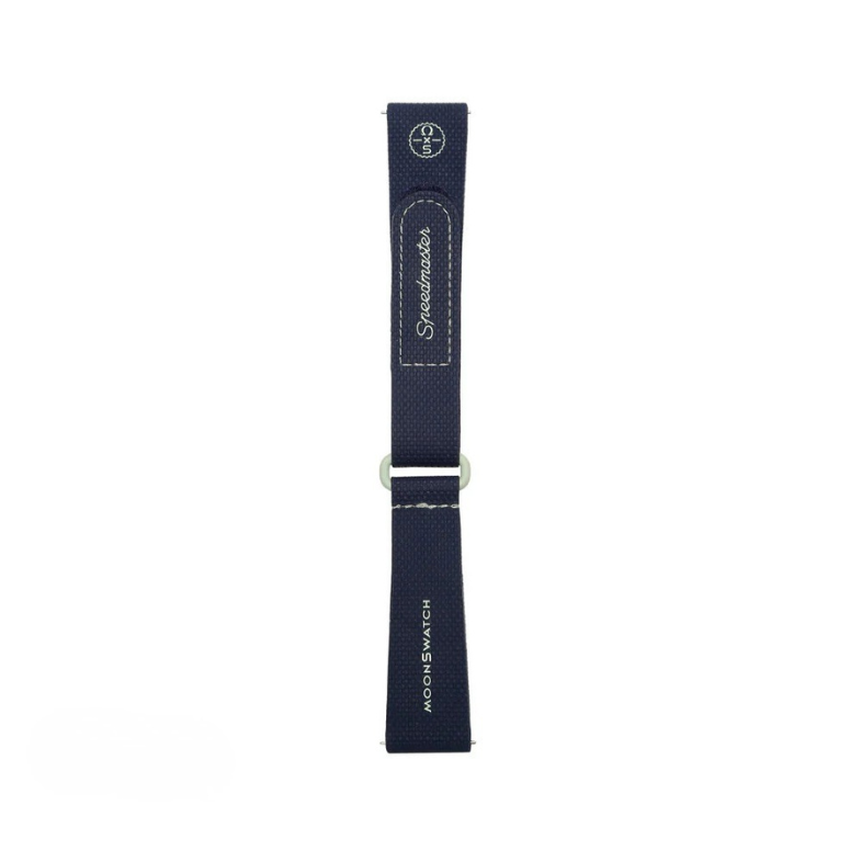 SWATCH X OMEGA BIOCERAMIC MOONSWATCH DARK BLUE GREEN STRAPS