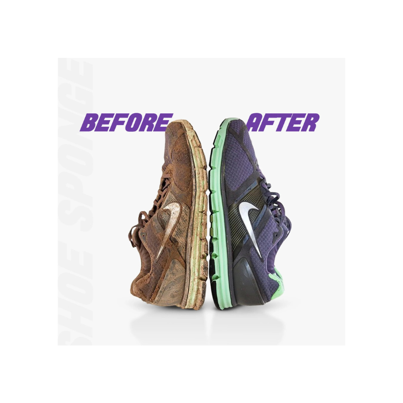 QUICK SHOE CLEANING SPONGE