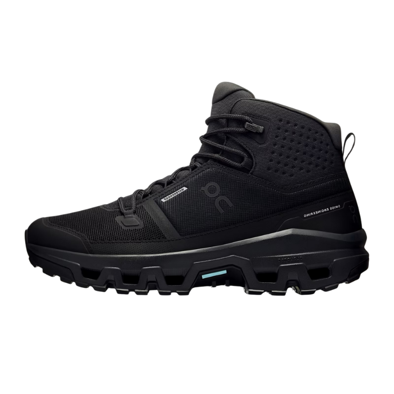On Running Cloudrock Mid Waterproof Black