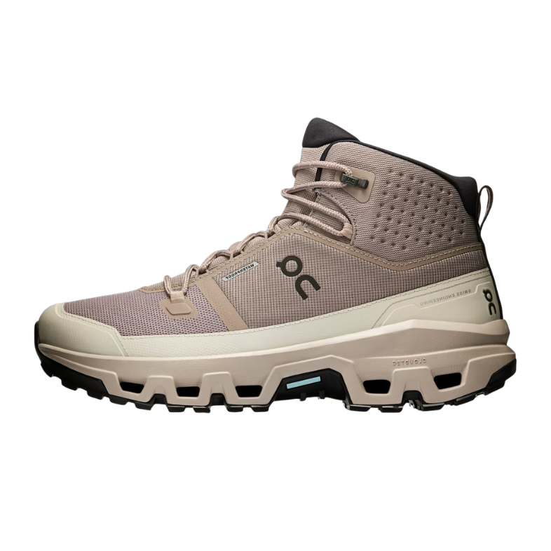 On Running Cloudrock Mid Waterproof Cinder Desert