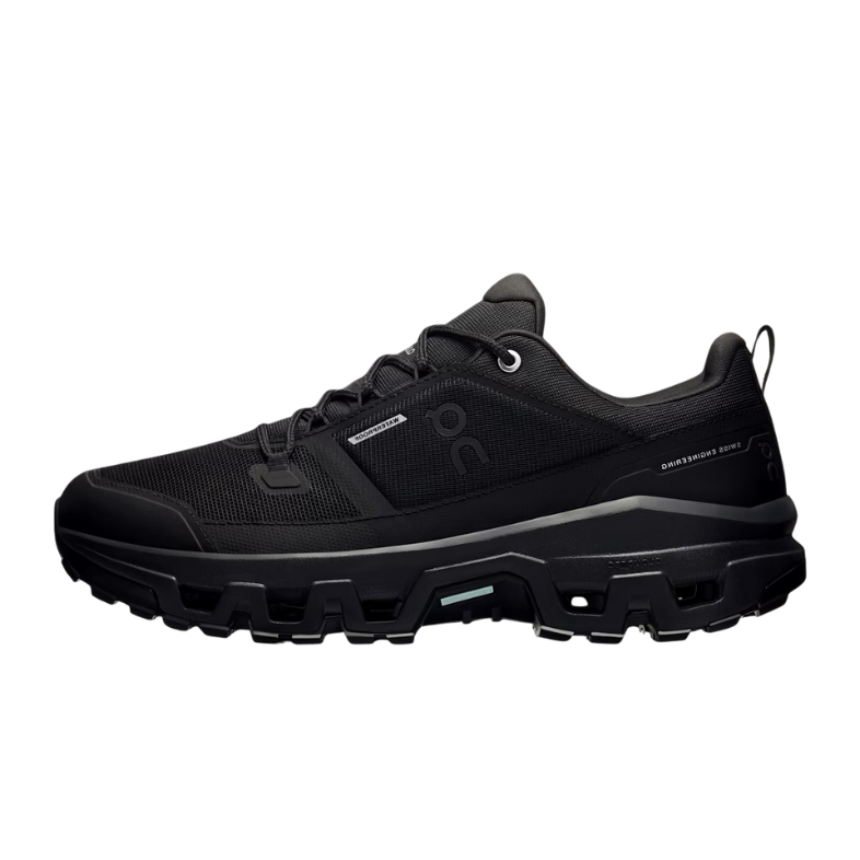 On Running Cloudrock Low Waterproof Black