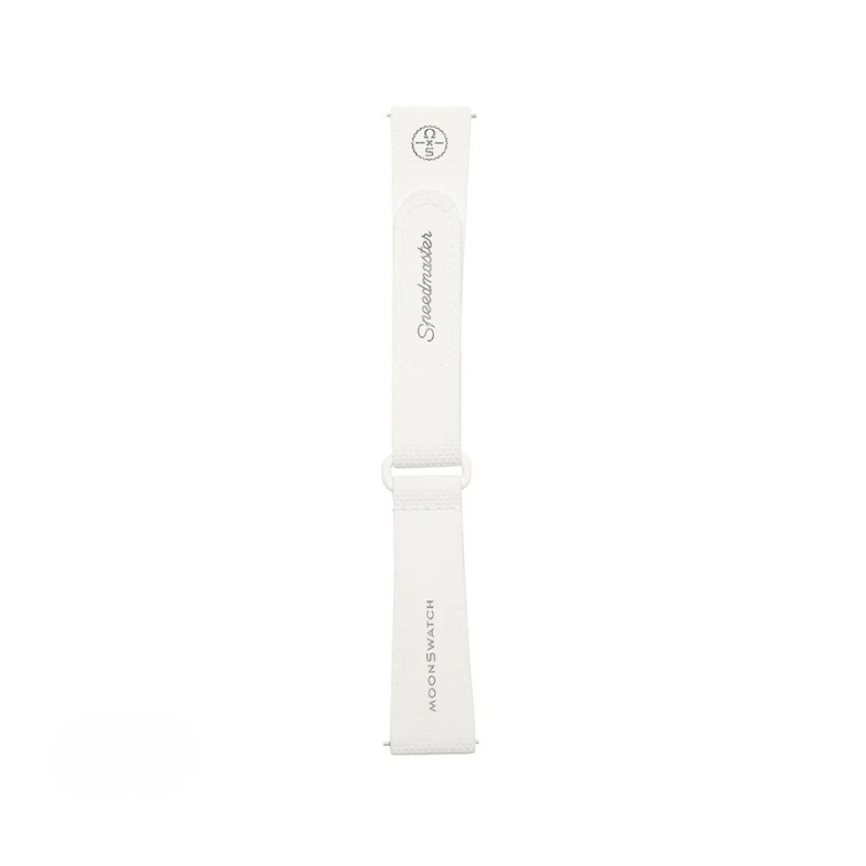 SWATCH X OMEGA BIOCERAMIC MOONSWATCH WHITE STRAPS