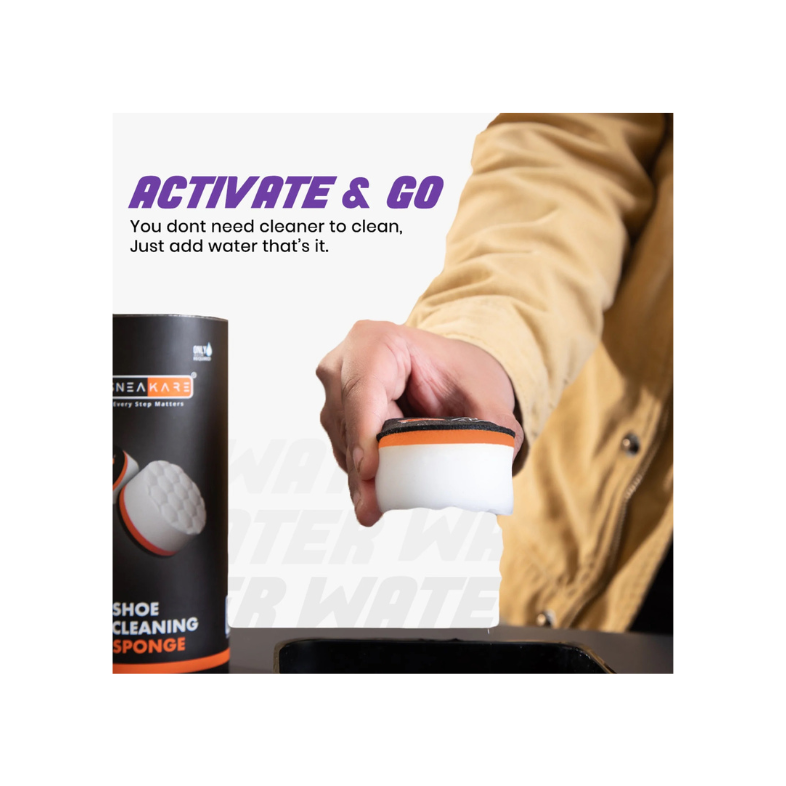 Quick Shoe Cleaning Sponge