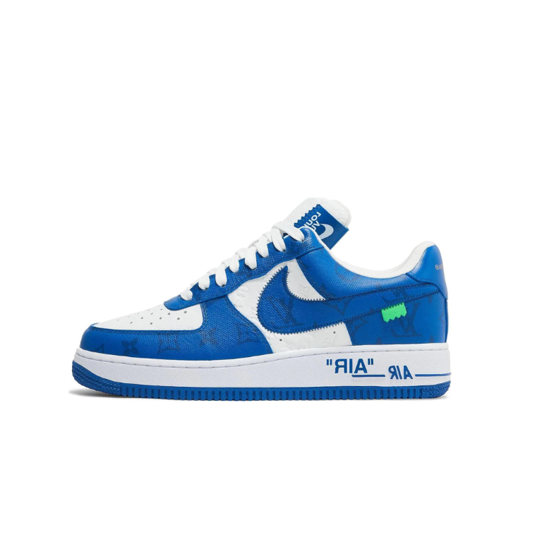 NIKE Air Force 1 Low "White Team Royal" x  Louis Vuitton
