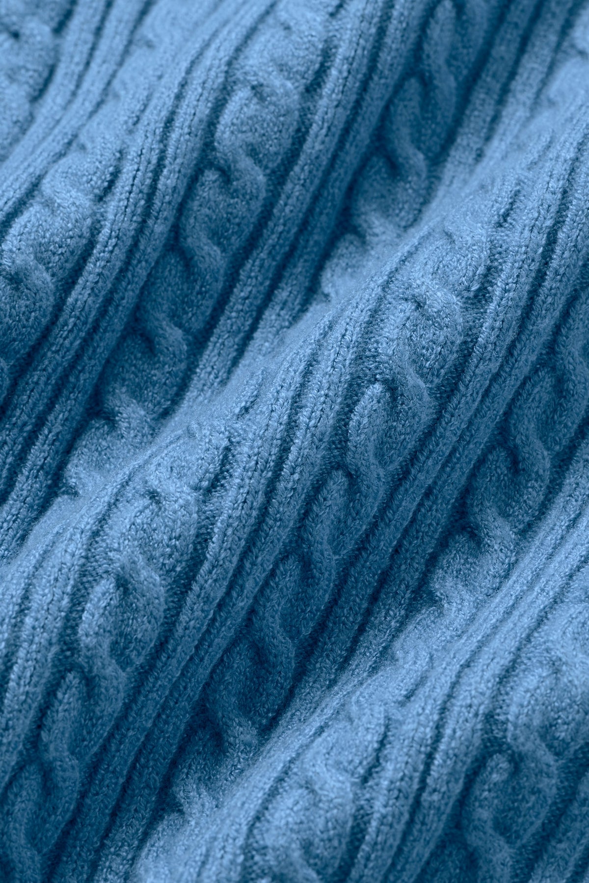 Alo Yoga Mini Cable Sweater Tank - California Blue