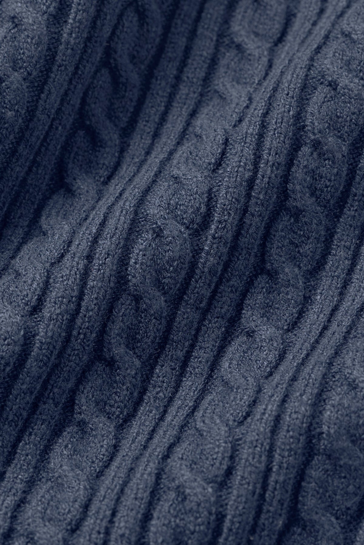 Alo Yoga Mini Cable Sweater Cardigan - Navy