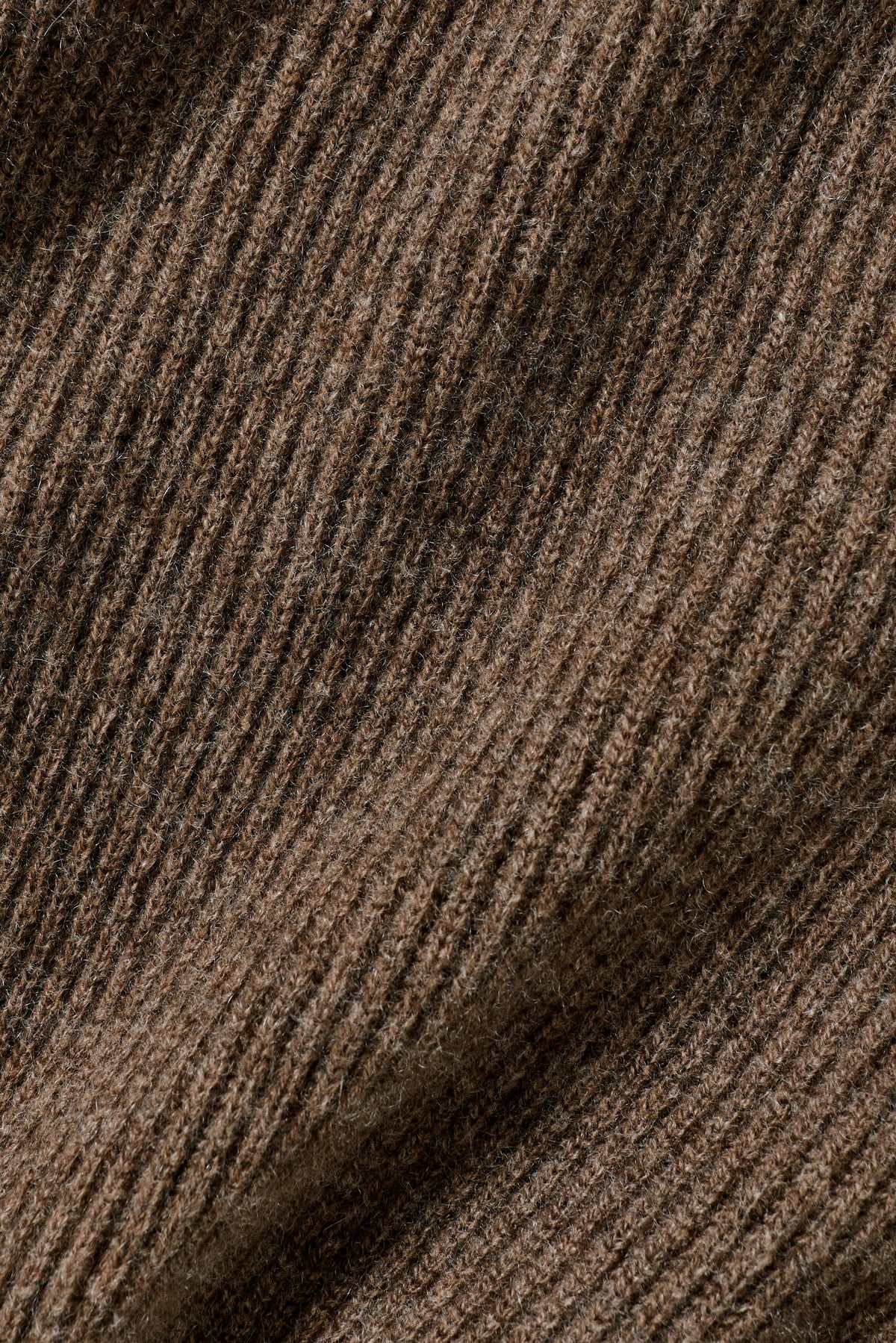 Alo Yoga Cashmere Wool Harmony Full Zip Jacket - Java Brown Heather